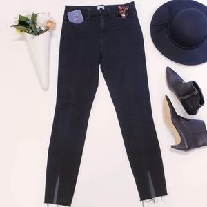 Sneak Peek Front Split High Waist Jeans 7